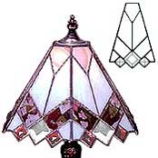 One of the lampshades from our Next Generation SnapOut Template range